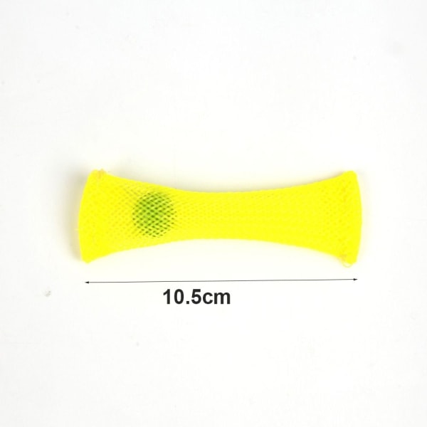 10st vävt mesh kulor Fidget Toys GUL 10ST 10ST Yellow 10Pcs-10Pcs