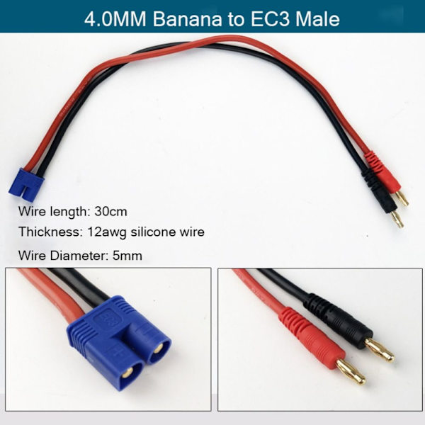 Imax B6 ladelinje opladerstik 4.0 TIL EC3 4.0 TIL EC3 4.0 to EC3