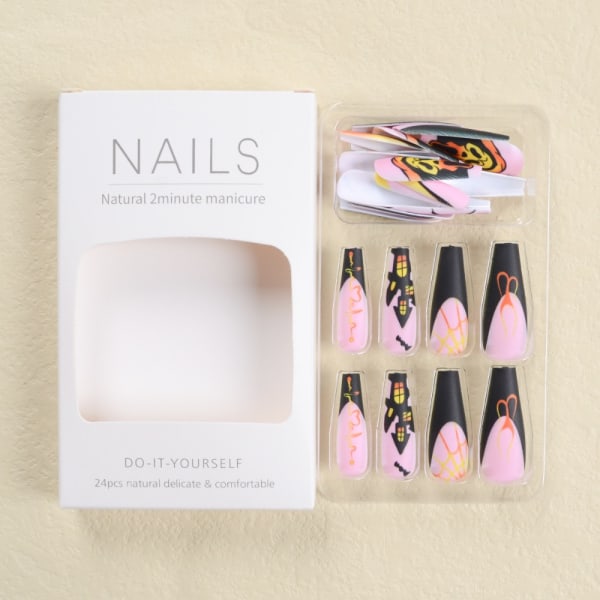 Halloween Fake Nails Ballerina False Nail SN075 SN075