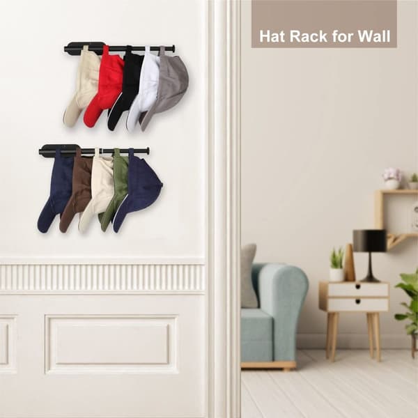 Hattestativer Baseballcapstativ SVART Black