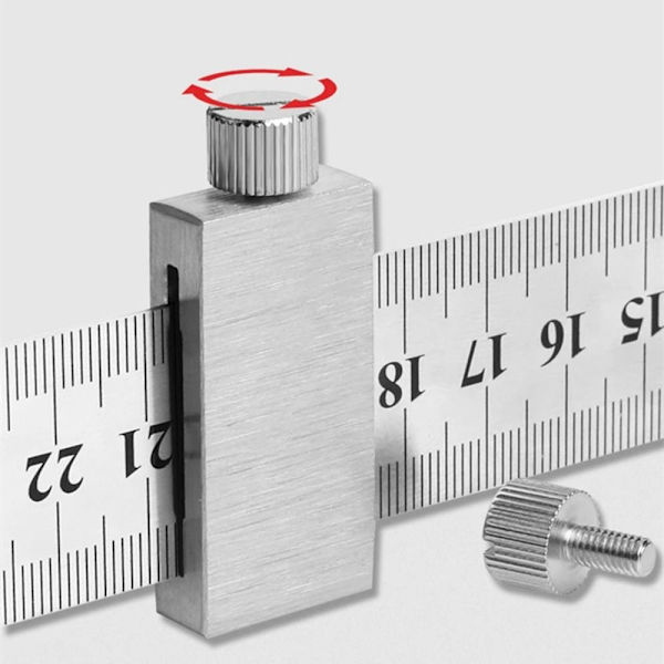 Viivaimen asemointilohkon kulman merkintämittari 29 mm 29mm