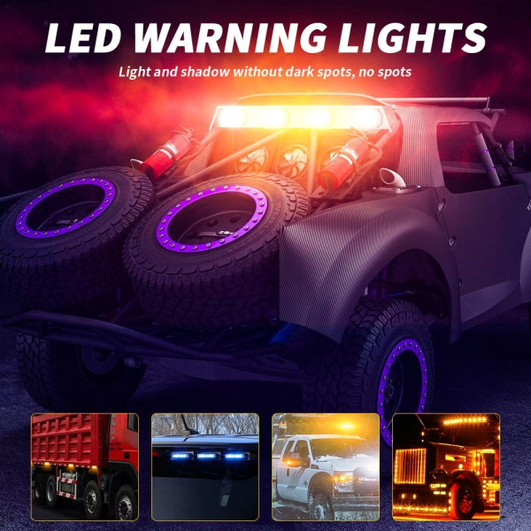 Truck Advarselslampe LED Advarselslampe GUL yellow