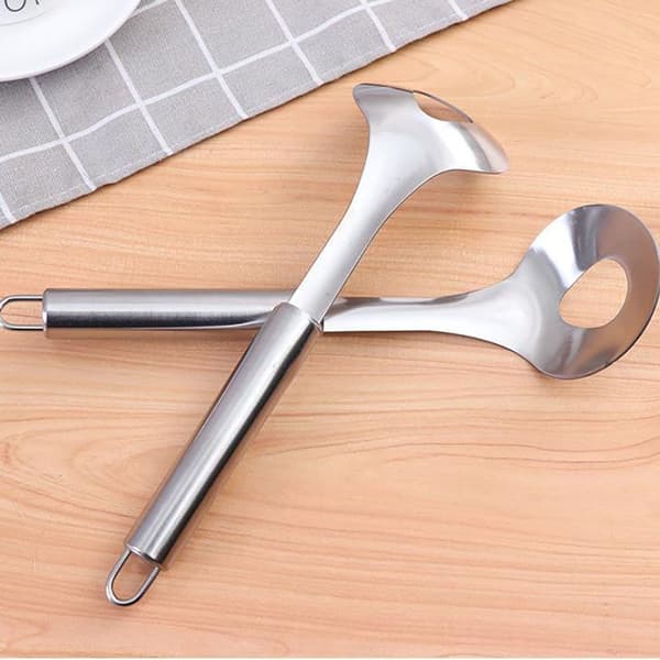 Ris-kød Dumplings Maker Rund Scoop Squeeze ske