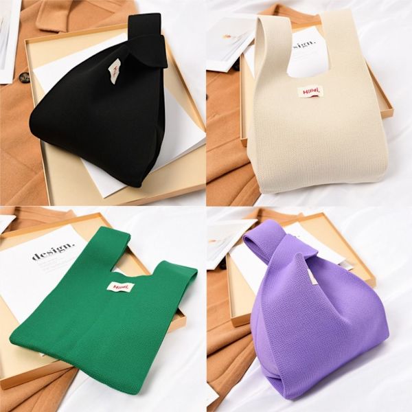 Strik Håndtaske Tote Bag SORT black