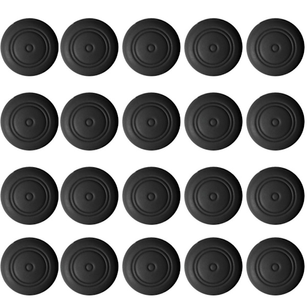 20 stk Rocker Caps Joystick Cover SORT 20STK 20STK Black 20pcs-20pcs