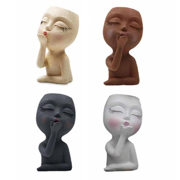 Blomkruka Växtkruka BEIGE Beige