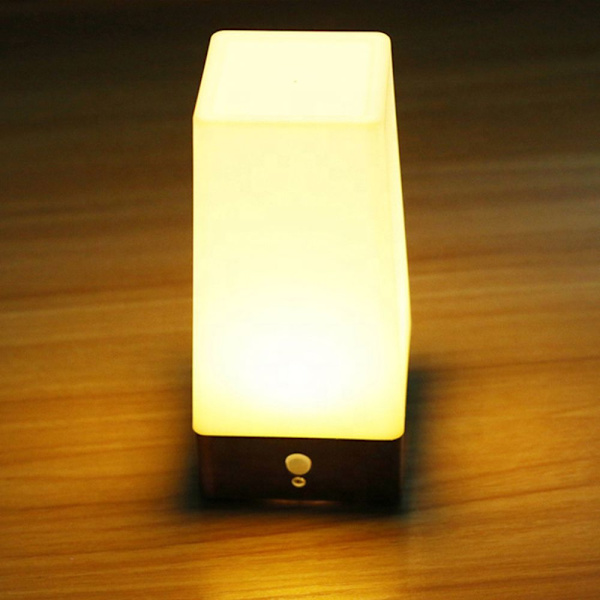 Nattlys Lnduksjonslys Trådløs lampe PIR Bevegelsessensor