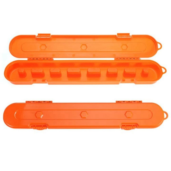 Motorsåg Kedjeskåp Förvaring ORANGE orange