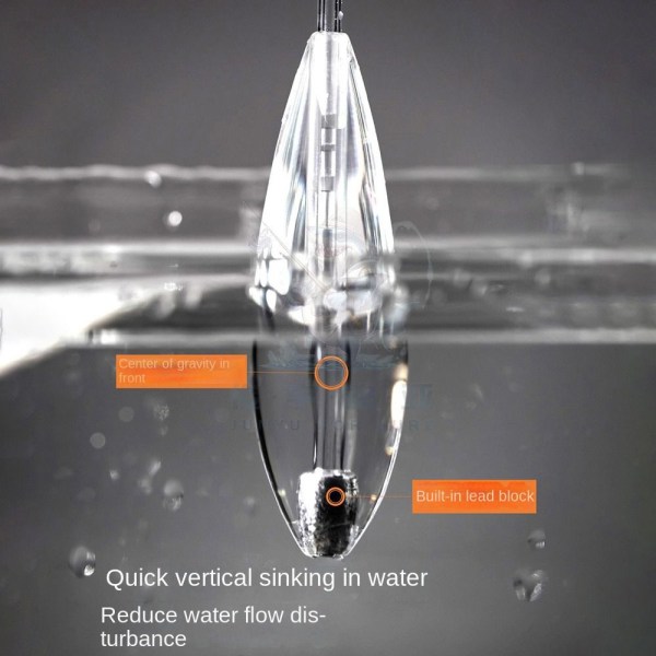Fluefiske Shot Assistant fiske Kastehjelp 1PC45G ADD 10G 1pc45g add 10g lead