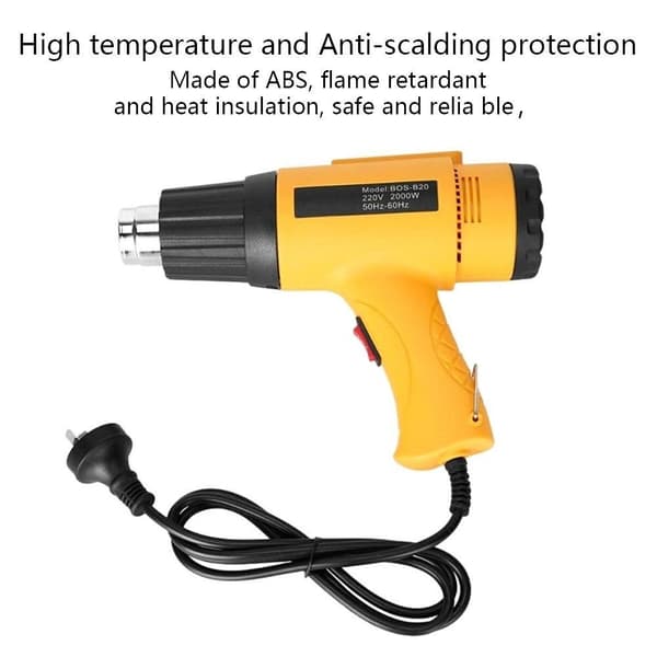 Varmluftspistol Värmepistol Dubbel temperatur