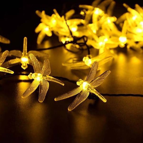 Dragonfly String Lights Fairy Light WARM LIGHT LÄMPIÄ VALO warm light