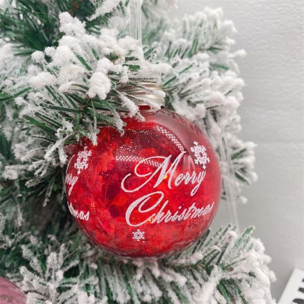 Christmas Ball Lights Luminous Bulb Pendant D D D