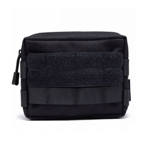 EDC Molle Taske Taktisk Taljetaske SORT black