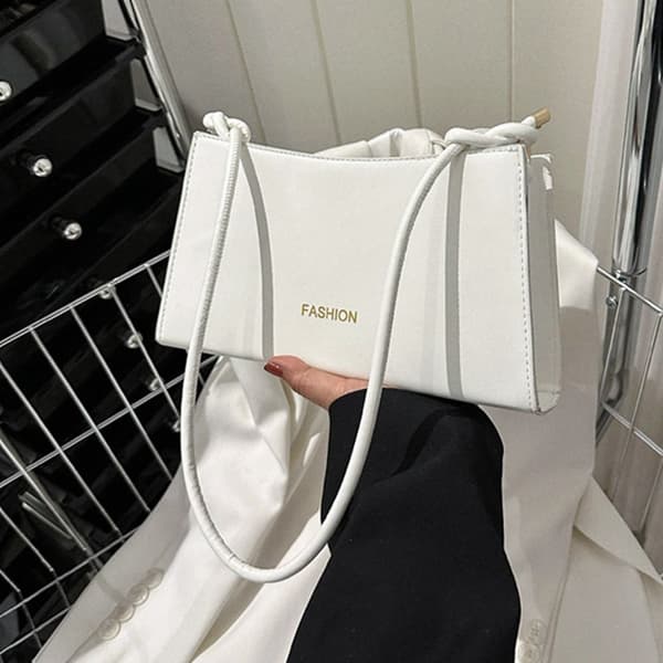 Axelväska Handväska VIT white