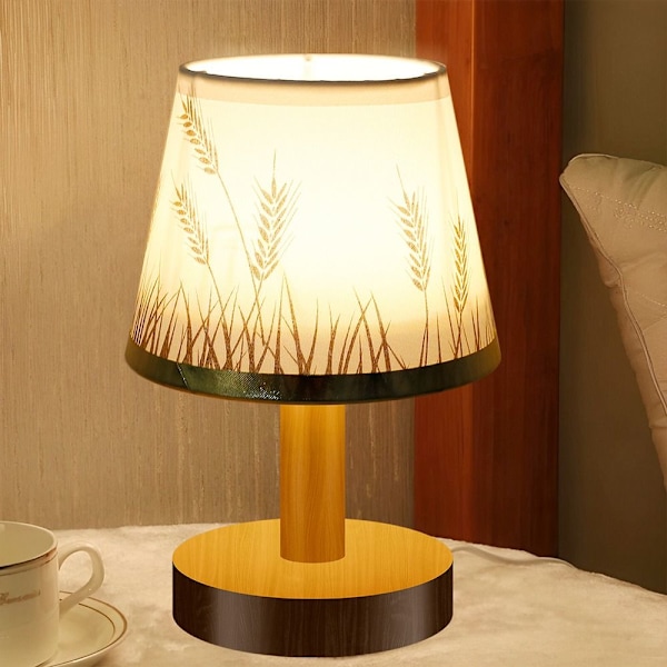 Bordlampe i stof Bordlampe B B B