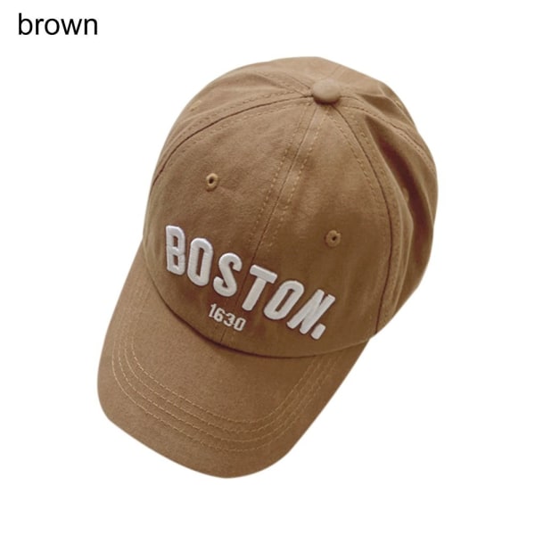 Baseball Kepsar Hip Hop Hat BRUNT brown