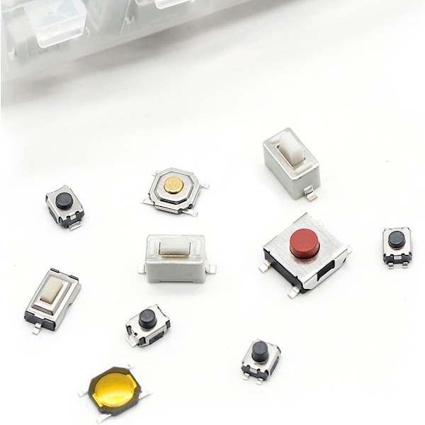200 kpl Kevyt kosketuskytkin Push Button Switch Micro Momentary