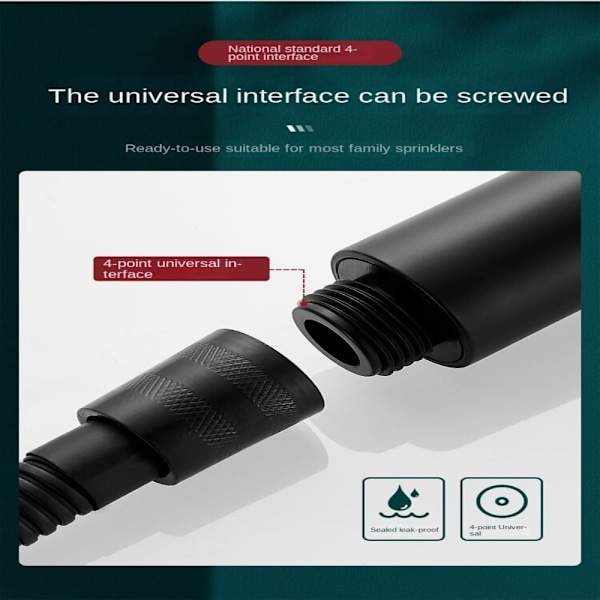 Højtryksbrusehoved Brusehoveder Slange STYLE 1-SLIVER SLANGE Style 1-Sliver hose