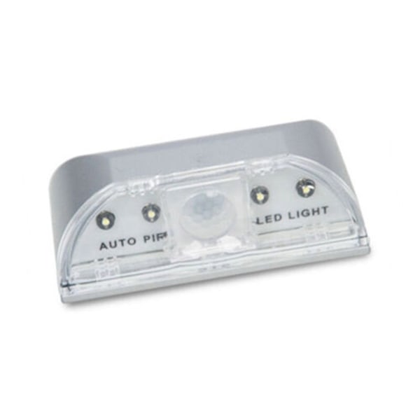 Sensor Lampe Led Sensor Lys SØLV Silver