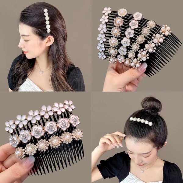 Pearl Hair Comb Broken Hair Comb STYLE 6 STYLE 6 Style 6