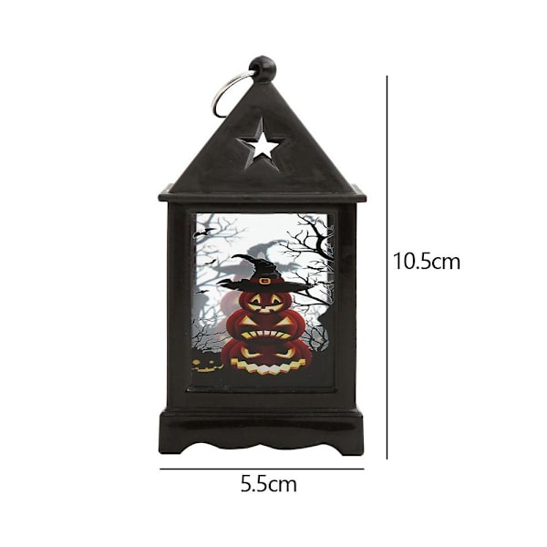 Halloween vindlampe dekorasjon Lys GRESSKAR GRESKIN pumpkin