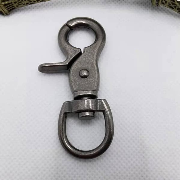 2 stk Metal Snap Hook Trækspænder BRONZE Bronze