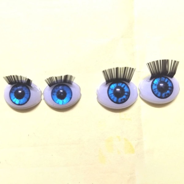 Imitation Eye Model Eyes BLÅ 15X20MM blue 15x20mm