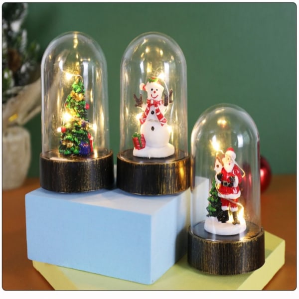 Christmas Led Snowman Natlampe JULLEMANN Santa Claus