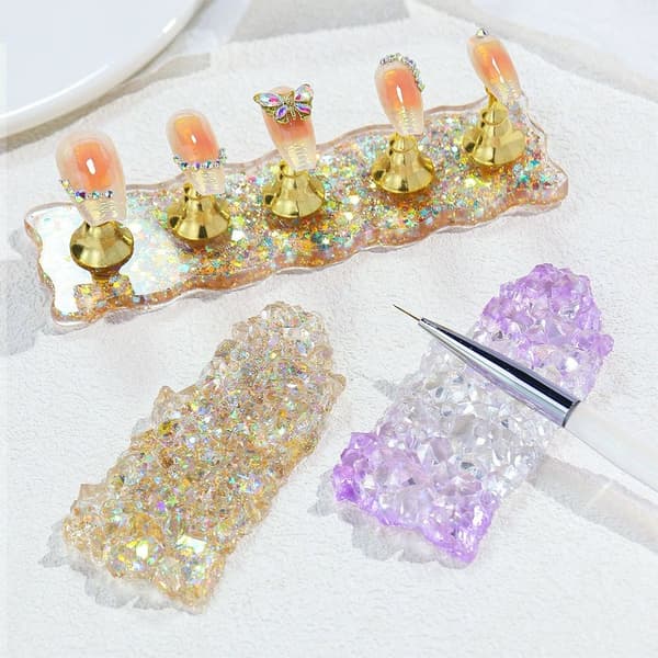 Nail Art Display -teline tekokynnet 2 2 2