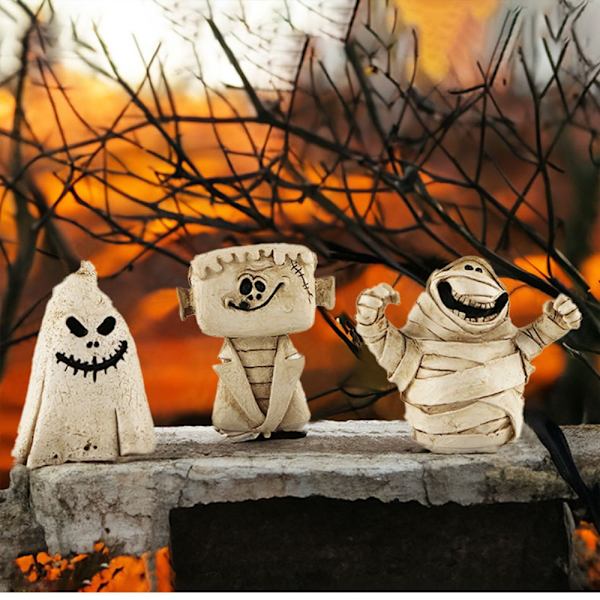 Pumpkin Head Ornaments Scene Dekoration GHOST GHOST Ghost