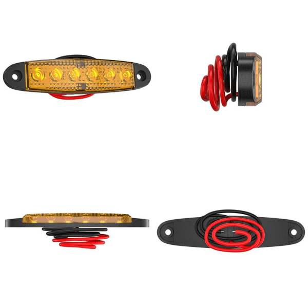 Truck Advarselslampe LED Advarselslampe GUL yellow