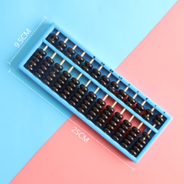 Puinen Abacus-laskentahelmi 7 7 7