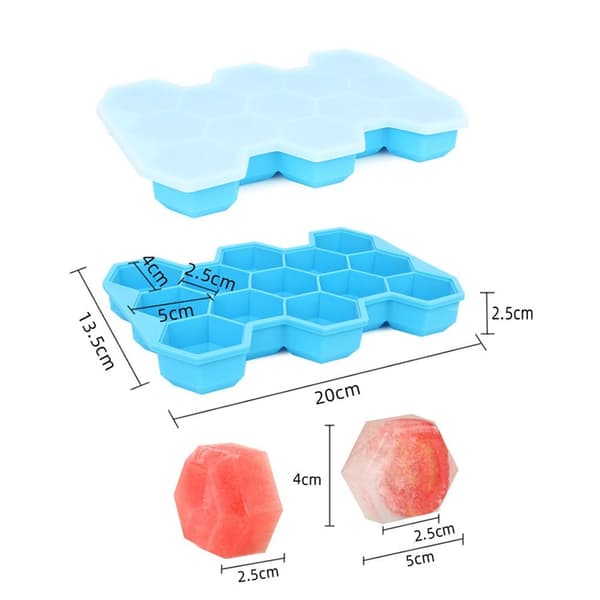 Ice Cube Mold Mold VIHREÄ Green
