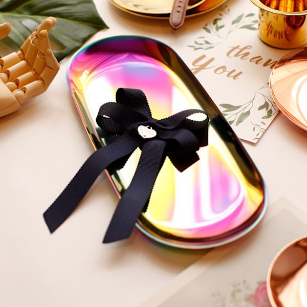 Förvaringsbricka Tebricka ROSE GULD LITEN ROSE GULD LITEN Rose gold small