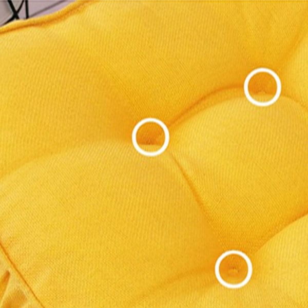 Gulvpude Store Puder GUL Yellow