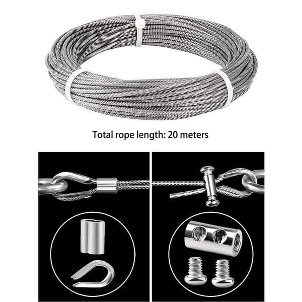 Wire Kabelklemmer Wire Kabelsæt Wire Rope Kabel