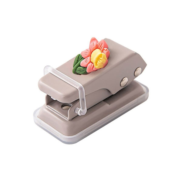 2 Stk Mini Punch Hul Punch Enkelt Hul GRÅ Gray