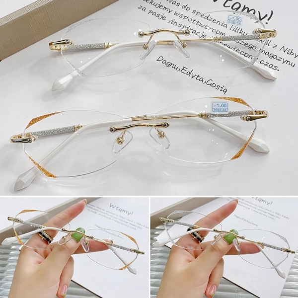 Myopia Glasögon Anti-Blue Light Glasögon SILVER STRENGTH 300 Silver Strength 300