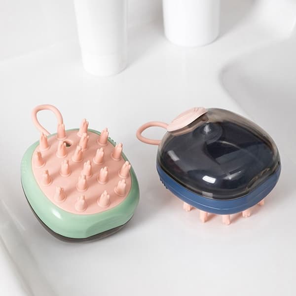 Head Scalp Massage Brush BLÅ blue