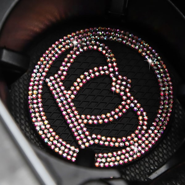 Car Coaster Water Cup -paikka GOLD&PINK Gold&pink