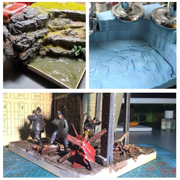 5 STK Sandbord Base Skum Scene Modellering Blokkere Scenery Making