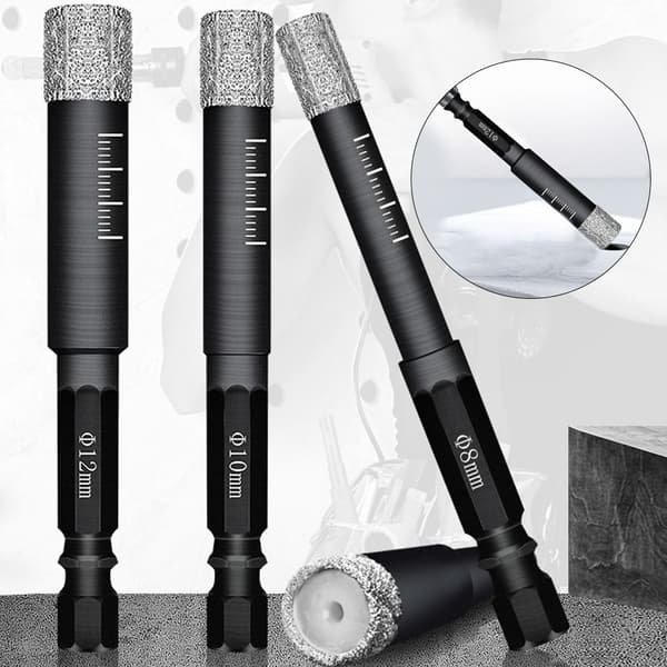 Tørbor Vakuumloddet Bit 10MM 10mm