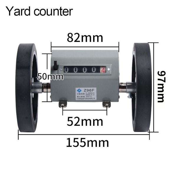 Mekanisk Meter Meter Counter GARDEN COUNTER YARD COUNTER Yard counter