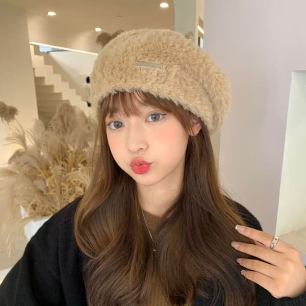 Pehmo Berets Felt Hat VAALEA rusketus Light tan