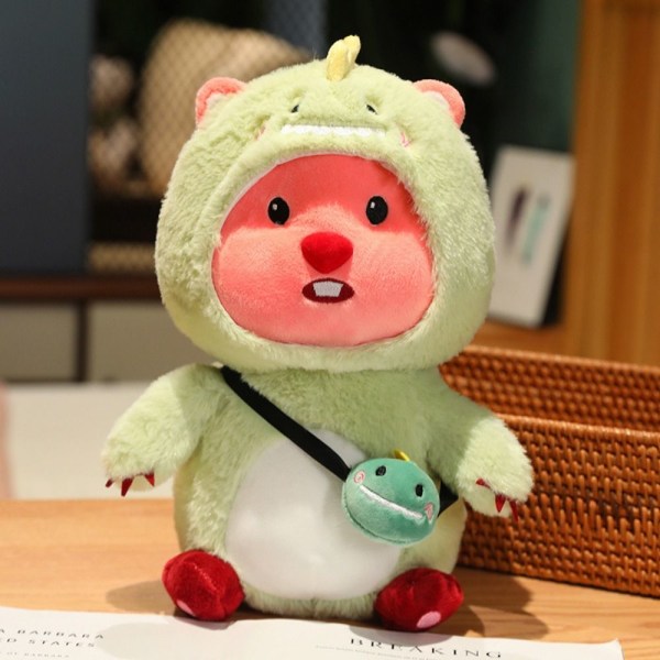 Little Beaver Doll Loopy Doll GRØNN 30CM Green 30CM