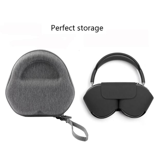 Förvaringsväska för trådlöst headset Skyddsfodral Hårt case för hörlurar