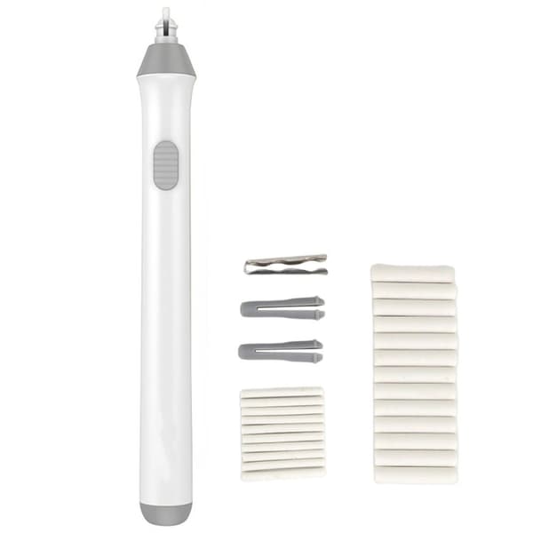 Electric Eraser Pen Refill Highlight Erasers WHITE white