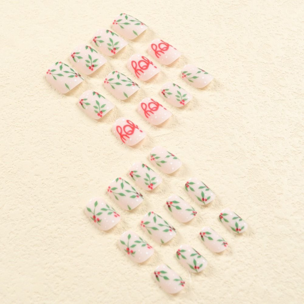 Franske falske negle Christmas False Nail 1 1 1