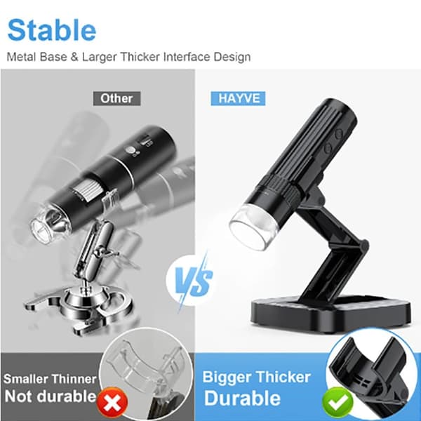 Digitaalinen mikroskooppi mittauslaitteet MUSTA USB USB Black USB-USB