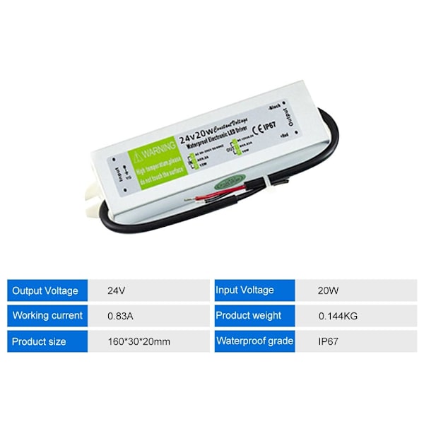 LED Transformator LED Driver Transformator 24V20W 24V20W 24V20W